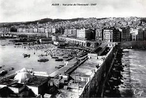 ALGER - VUE PRISE DE L'AMIRAUTE - 1947